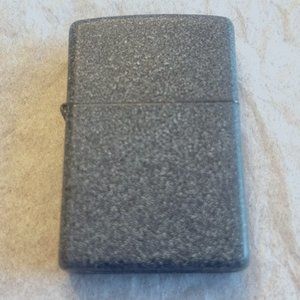 Zippo Gray Granular Matte Finish Lighter - 25% discount for a bundle of 4!